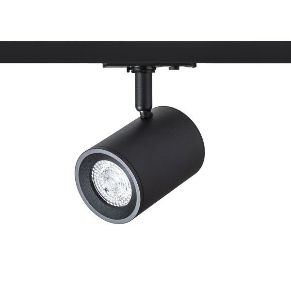 CADENZA pro jednookr. lištu černá 230V LED GU10 10W - RED - DESIGN RENDL