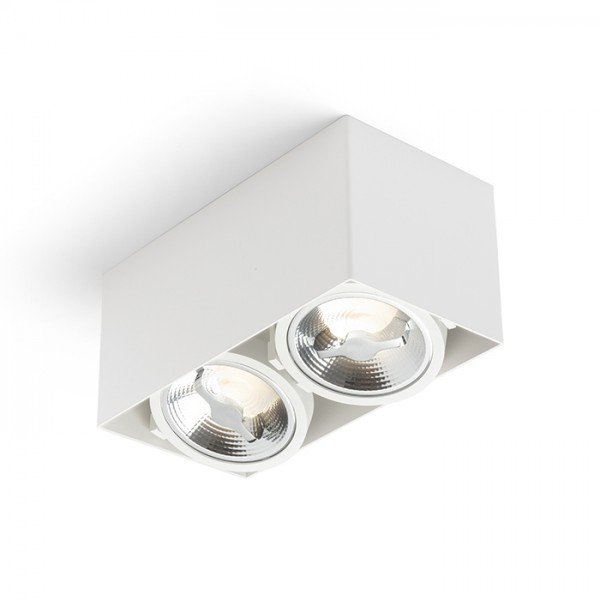Levně JAMES II DIMM stropní matná bílá 230V LED 2x15W 24° 3000K - RED - DESIGN RENDL