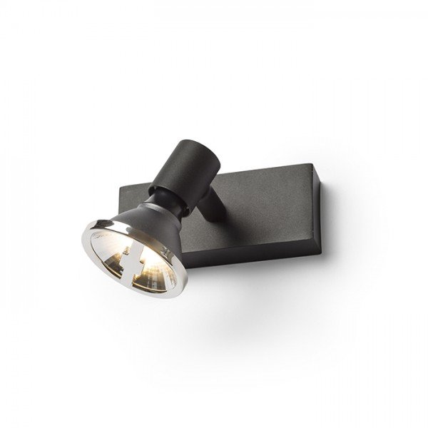 TRICA I nástěnná černá 230V GU10 25W - RED - DESIGN RENDL