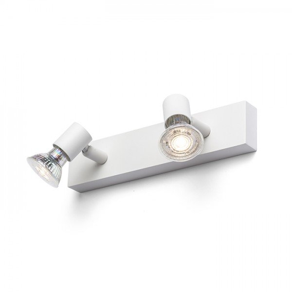 TRICA II nástěnná bílá 230V GU10 2x25W - RED - DESIGN RENDL