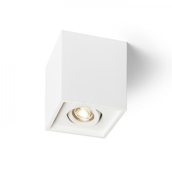 COLES SQ stropní sádrová 230V LED GU10 15W - RED - DESIGN RENDL