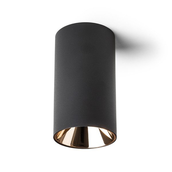 Levně CANTO stropní bez dekoračního kroužku černá 230V LED GU10 8W - RED - DESIGN RENDL