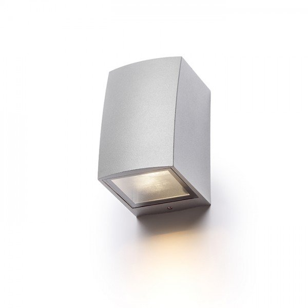SELMA nástěnná stříbrnošedá 230V GU10 35W IP54 - RED - DESIGN RENDL