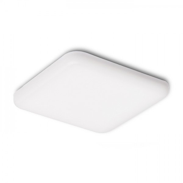 BELI SQ 10 zápustná mléčný akryl 230V LED 8W IP65 3000K - RED - DESIGN RENDL