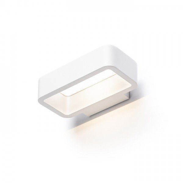 TAPA nástěnná bílá 230V LED 6W IP54 3000K - RED - DESIGN RENDL