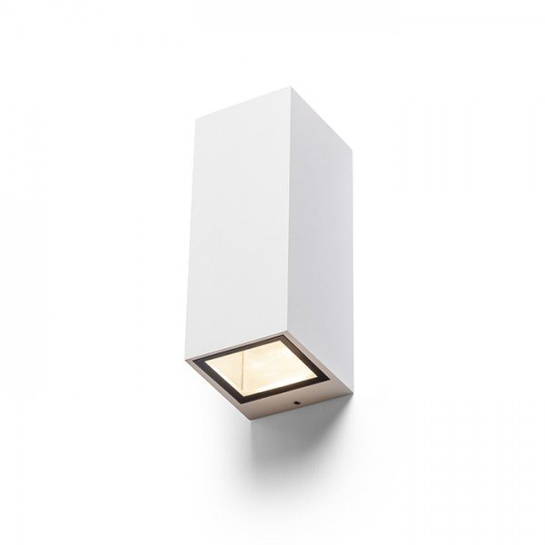 DESMOND II nástěnná bílá 230V GU10 2x35W IP44 - RED - DESIGN RENDL