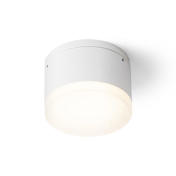 Levně ORIN R stropní bílá satinovaný akryl 230V LED 10W IP54 3000K - RED - DESIGN RENDL