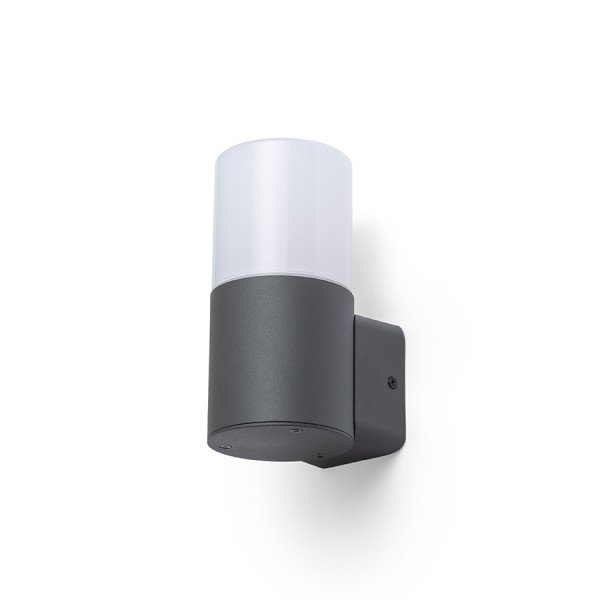 BONNIE nástěnná antracitová opálový PP 230V E27 28W IP44 - RED - DESIGN RENDL