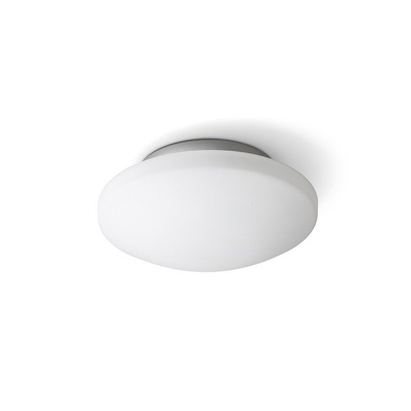 Levně SARA LED 26 stropní opálové sklo/chrom 230V LED 12W IP44 3000K - RED - DESIGN RENDL