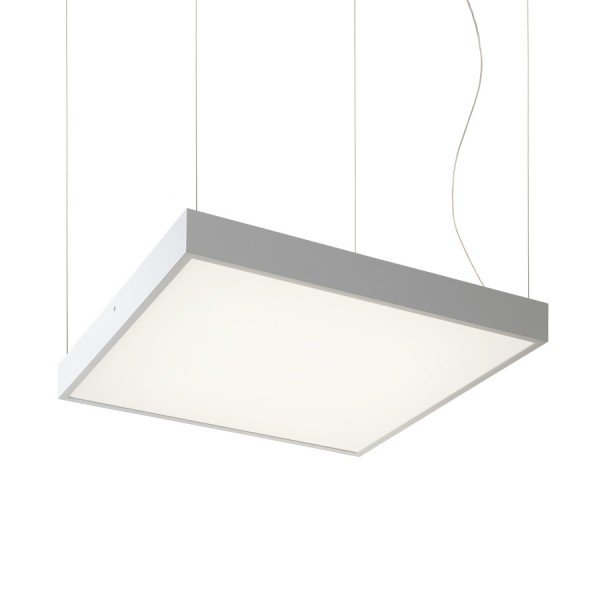 STRUCTURAL LED 55x55 závěsná bílá 230V LED 48W 3000K - RED - DESIGN RENDL