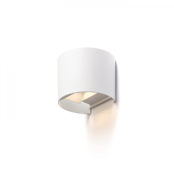 TITO R DIMM nástěnná bílá 230V LED 2x3W IP65 3000K - RED - DESIGN RENDL