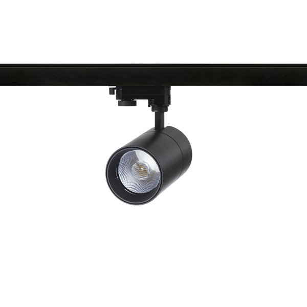 WISH 30 DIMM pro tříokr. lištu černá 230V LED 30W 36° 3000K 4000K 5000K - RED - DESIGN RENDL