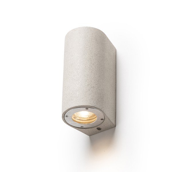 GRANITA II nástěnná beton/dekor světlý granit 230V LED GU10 5W IP65 - RED - DESIGN RENDL