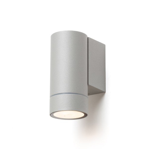 MIZZI NEW I nástěnná stříbrnošedá 230V GU10 35W IP65 - RED - DESIGN RENDL