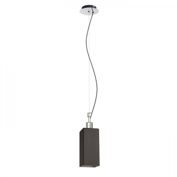 LIZ NEW závěsná černá chrom 230V E27 28W - RED - DESIGN RENDL