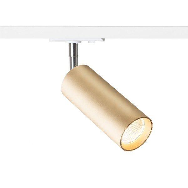 MAVRO pro jednookr. lištu zlatá 230V LED 12W 38° 3000K - RED - DESIGN RENDL