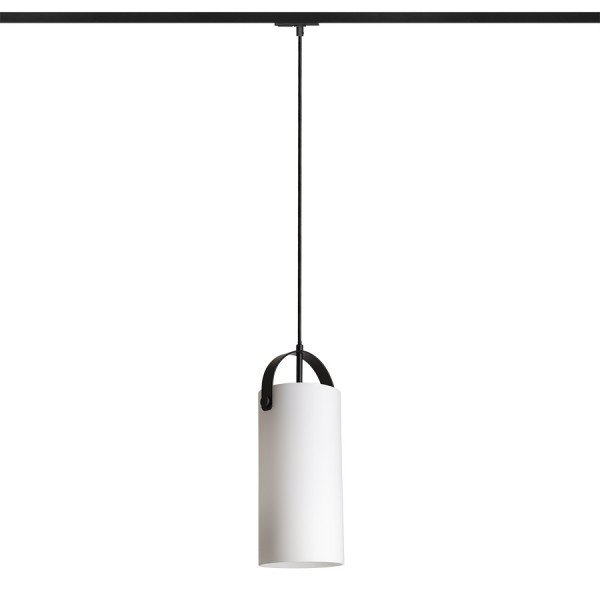 JULIETTA 31 pro jednookr. lištu opálové sklo/černá 230V E27 20W - RED - DESIGN RENDL