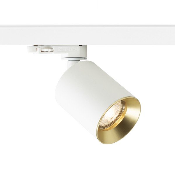 DARIO pro tříokr. lištu bílá česaná mosaz 230V GU10 9W - RED - DESIGN RENDL