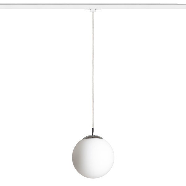 LUNA 25 pro tříokr. lištu opálové sklo/chrom 230V E27 15W - RED - DESIGN RENDL