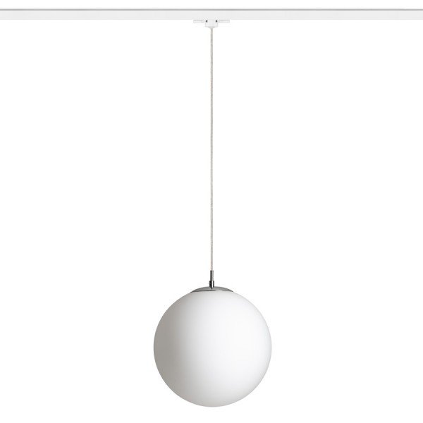 LUNA 30 pro tříokr. lištu opálové sklo/chrom 230V E27 15W - RED - DESIGN RENDL