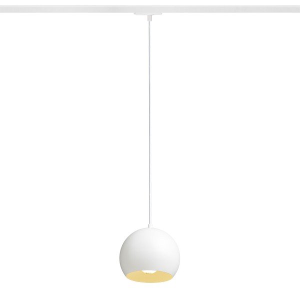 AGNETA pro jednookr. lištu závěsná bílá 230V E27 40W - RED - DESIGN RENDL