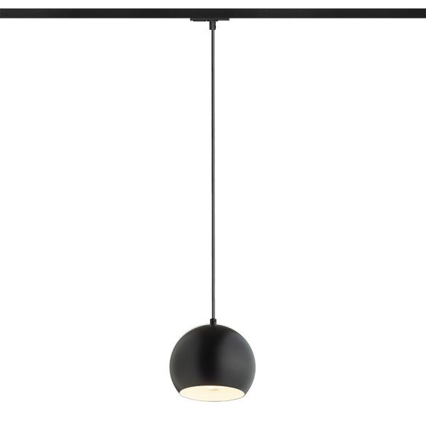 AGNETA pro jednookr. lištu závěsná černá 230V E27 40W - RED - DESIGN RENDL