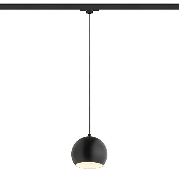 AGNETA pro tříokr. lištu závěsná černá 230V E27 40W - RED - DESIGN RENDL