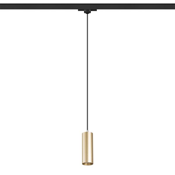 MAVRO pro tříokr. lištu závěsná zlatá 230V LED 12W 38° 3000K - RED - DESIGN RENDL