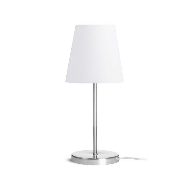 NYC/CONNY 15/15 stolní Polycotton bílá/nikl 230V E27 7W - RED - DESIGN RENDL