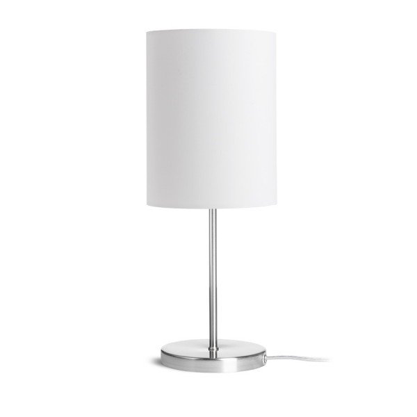 NYC/RON 15/20 stolní Polycotton bílá/nikl 230V E27 7W - RED - DESIGN RENDL