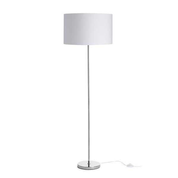 NYC/RON 40/25 stojanová Monaco holubí šeď/stříbrné PVC/chrom 230V E27 11W - RED - DESIGN RENDL