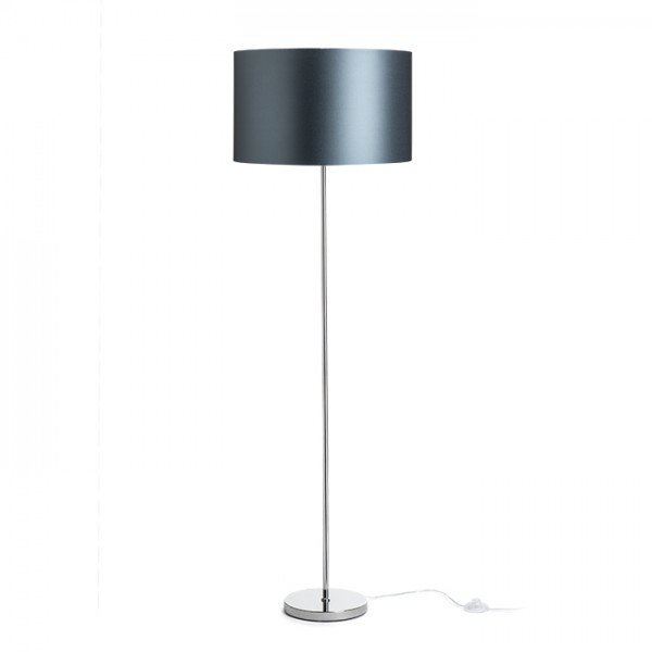NYC/RON 40/25 stojanová Monaco petrolejová/stříbrné PVC/chrom 230V E27 11W - RED - DESIGN RENDL