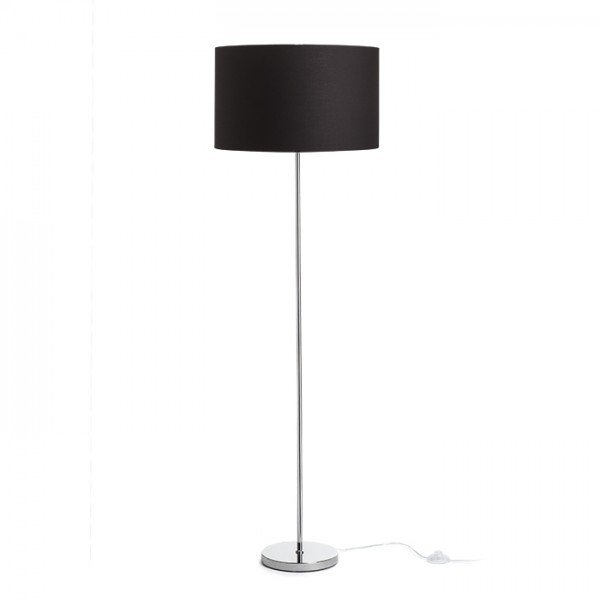 NYC/RON 40/25 stojanová Polycotton černá/chrom 230V E27 11W - RED - DESIGN RENDL
