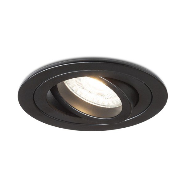 PASADENA GU10 R  zápustná černá  230V GU10 7W - RED - DESIGN RENDL