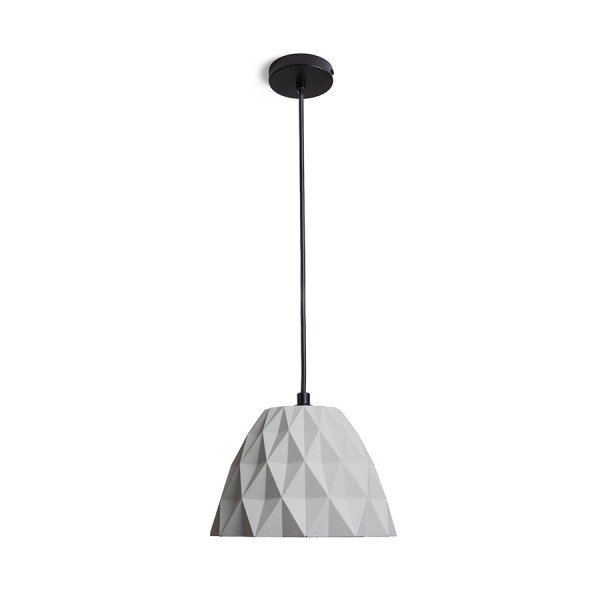 NAPLES závěsná beton 230V E27 7W - RED - DESIGN RENDL
