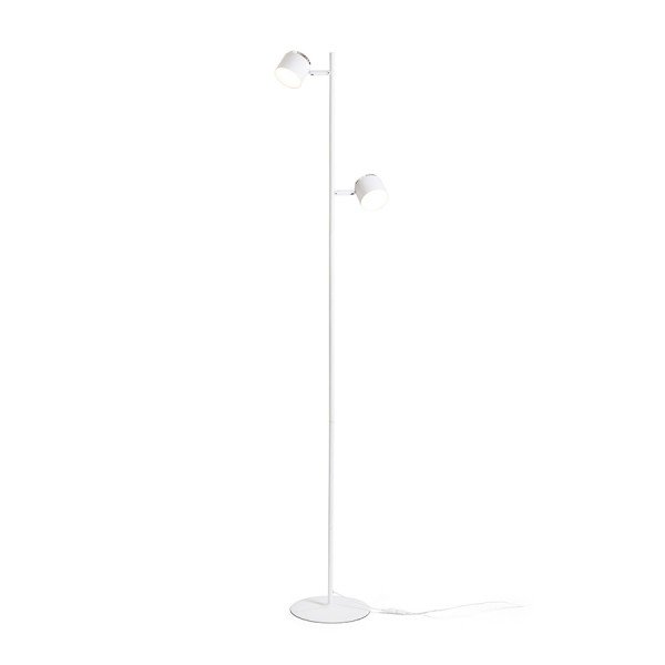 NOVA II stojanová bílá chrom/mléčný akryl 230V LED 2x3.5W 3000K - RED - DESIGN RENDL