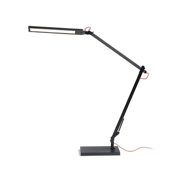 NORMA DIMM stolní černá/červená 230V LED 10W 100° 3000K 4000K 6500K - RED - DESIGN RENDL