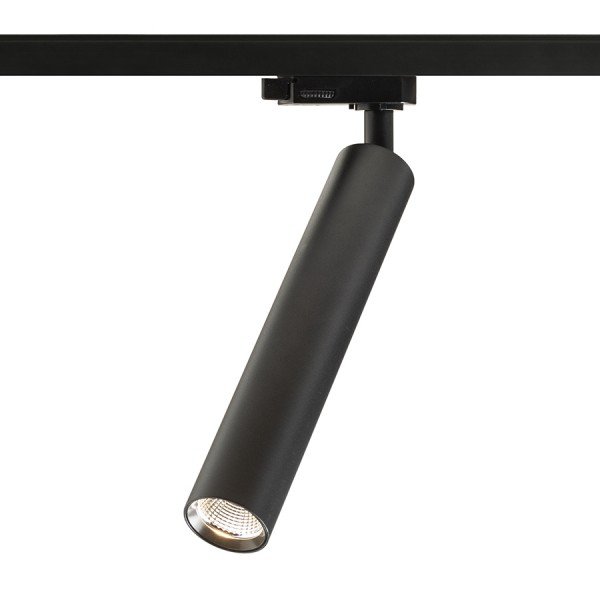 DARRIN pro tříokr. lištu černá 230V LED 6W 24° 3000K - RED - DESIGN RENDL
