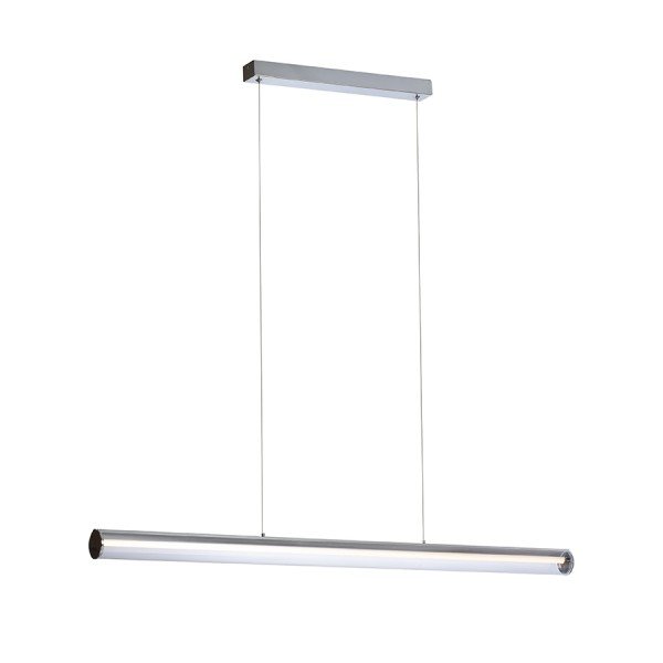 RIVIER LED I závěsná chrom/čirý akryl 230V LED 24W 3000K - RED - DESIGN RENDL