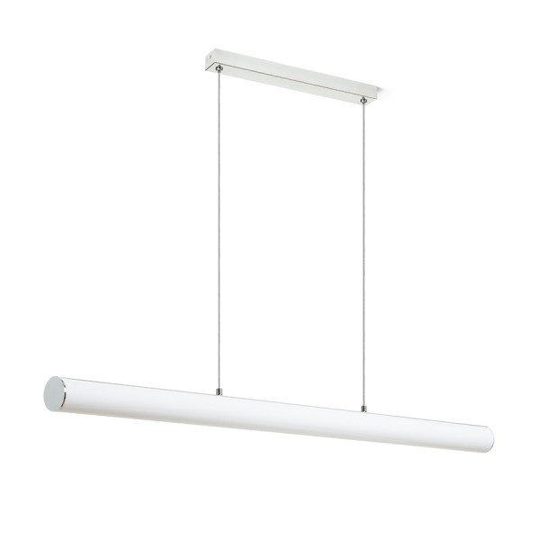 RIVIER LED I závěsná chrom/mléčný akryl 230V LED 24W 3000K - RED - DESIGN RENDL
