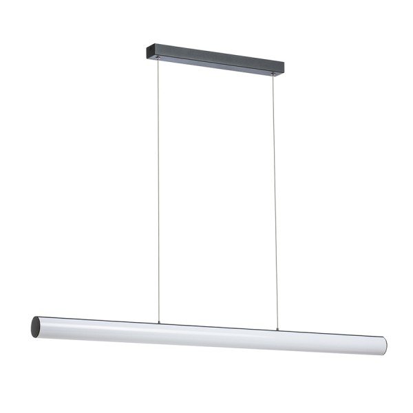 RIVIER LED I závěsná  černá/mléčný akryl 230V LED 24W  3000K - RED - DESIGN RENDL