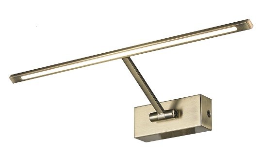 FRESCO LED nástěnná lampa, nad obraz černá - RED - DESIGN RENDL