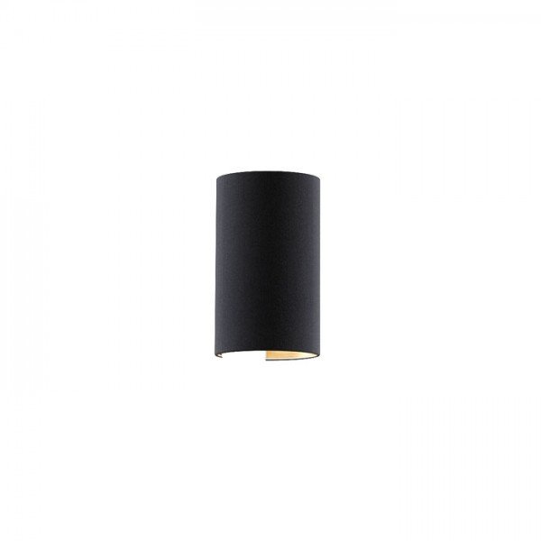 RON W 15/25 nástěnná Polycotton černá/bílé PVC 230V E27 15W - RED - DESIGN RENDL