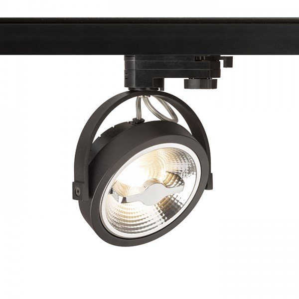 KELLY LED pro tříokr. lištu  černá  230V LED 12W 24°  3000K - RED - DESIGN RENDL