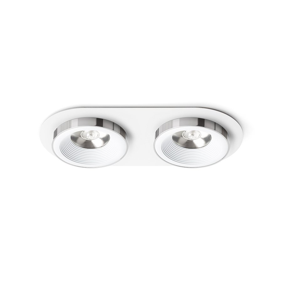 SHARM LED vestavné světlo, sady bílá chrom - RED - DESIGN RENDL
