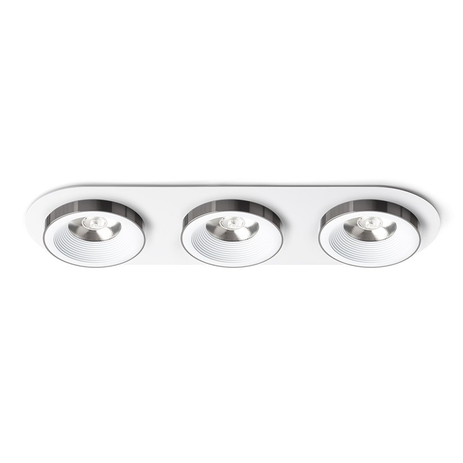 SHARM LED vestavné světlo, sady bílá černý chrom - RED - DESIGN RENDL