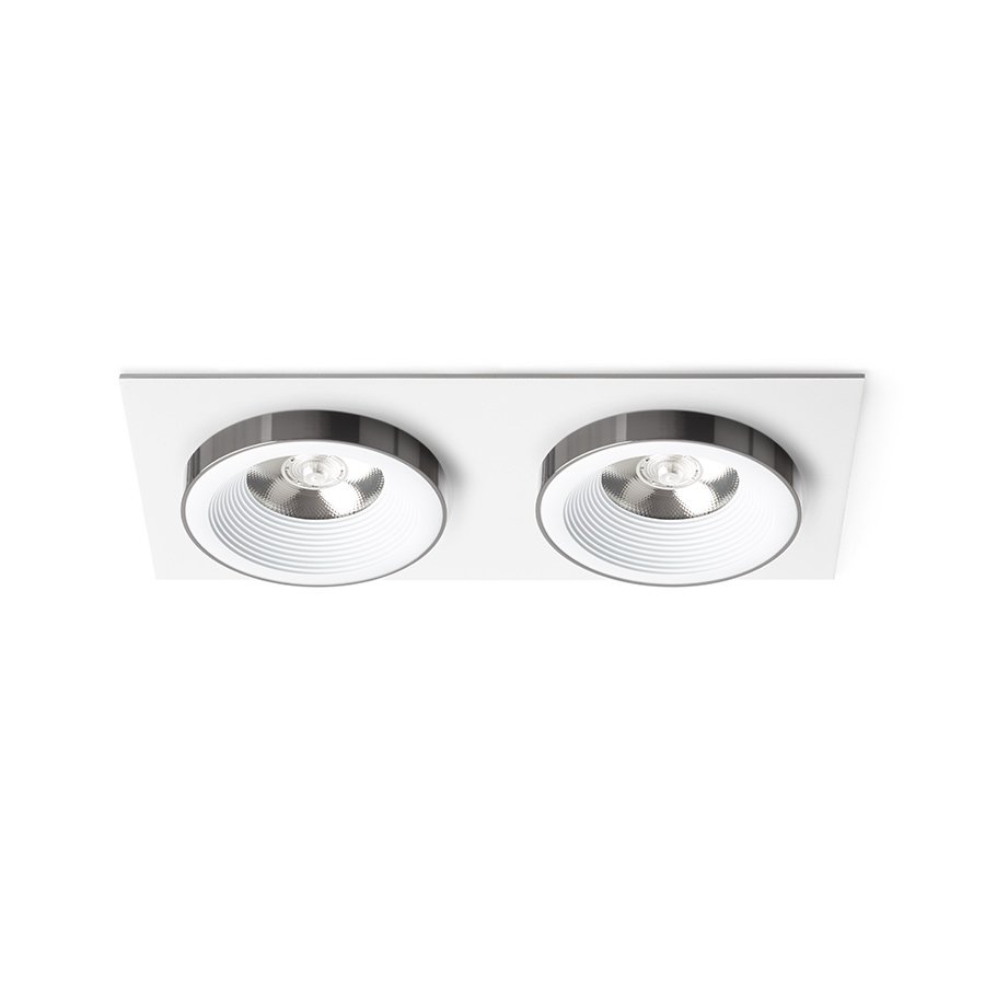 SHARM LED vestavné světlo, sady bílá černý chrom - RED - DESIGN RENDL