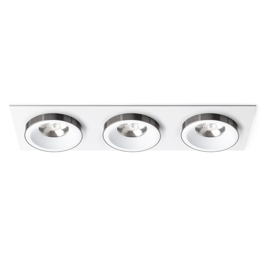 SHARM LED vestavné světlo, sady bílá černý chrom - RED - DESIGN RENDL