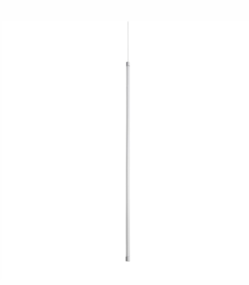 Levně Ideal Lux Závěsné LED svítidlo TUBIX SP, d 100 cm, Ø 70 mm, 15 W Barva: Bílá, Teplota světla: 3000K