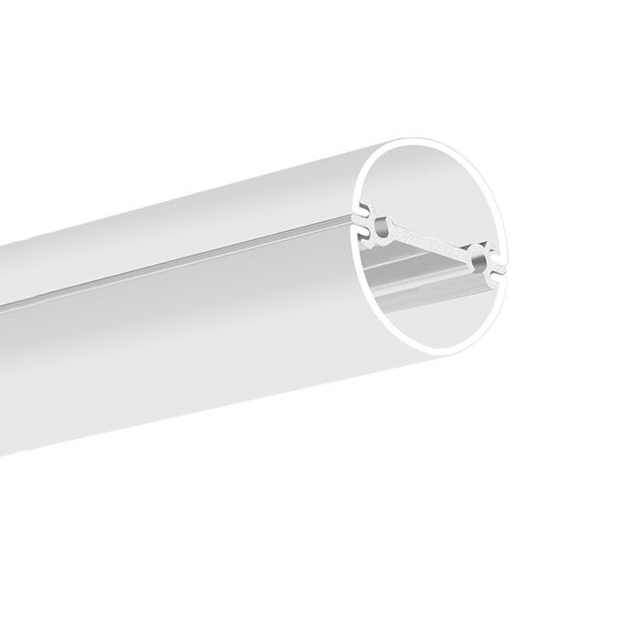 LED hliníkový profil KLUŚ JAZ-DUO stříbrná anoda 2m